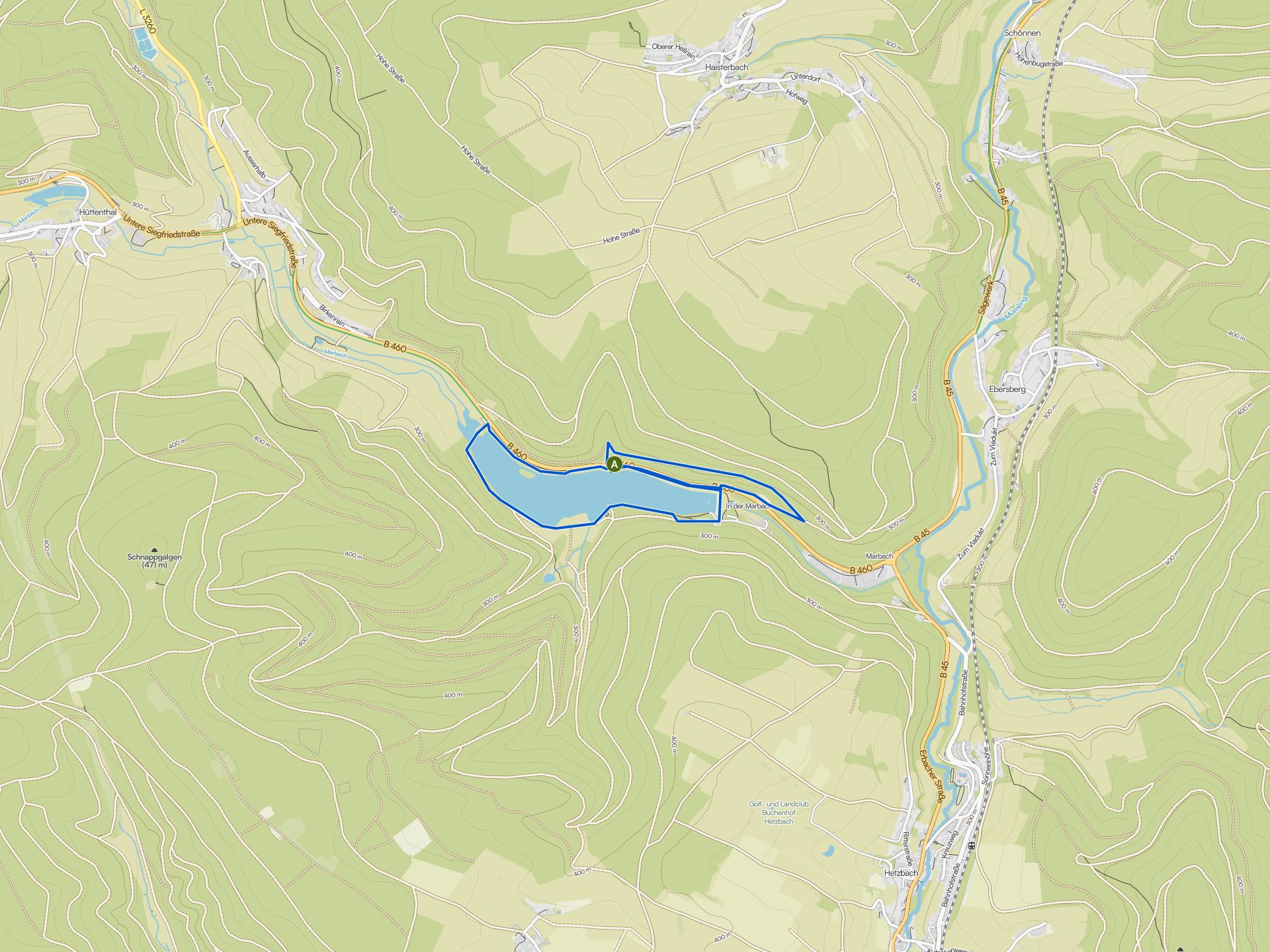 Die schönsten Wanderungen rund um den Marbach-Stausee | Komoot